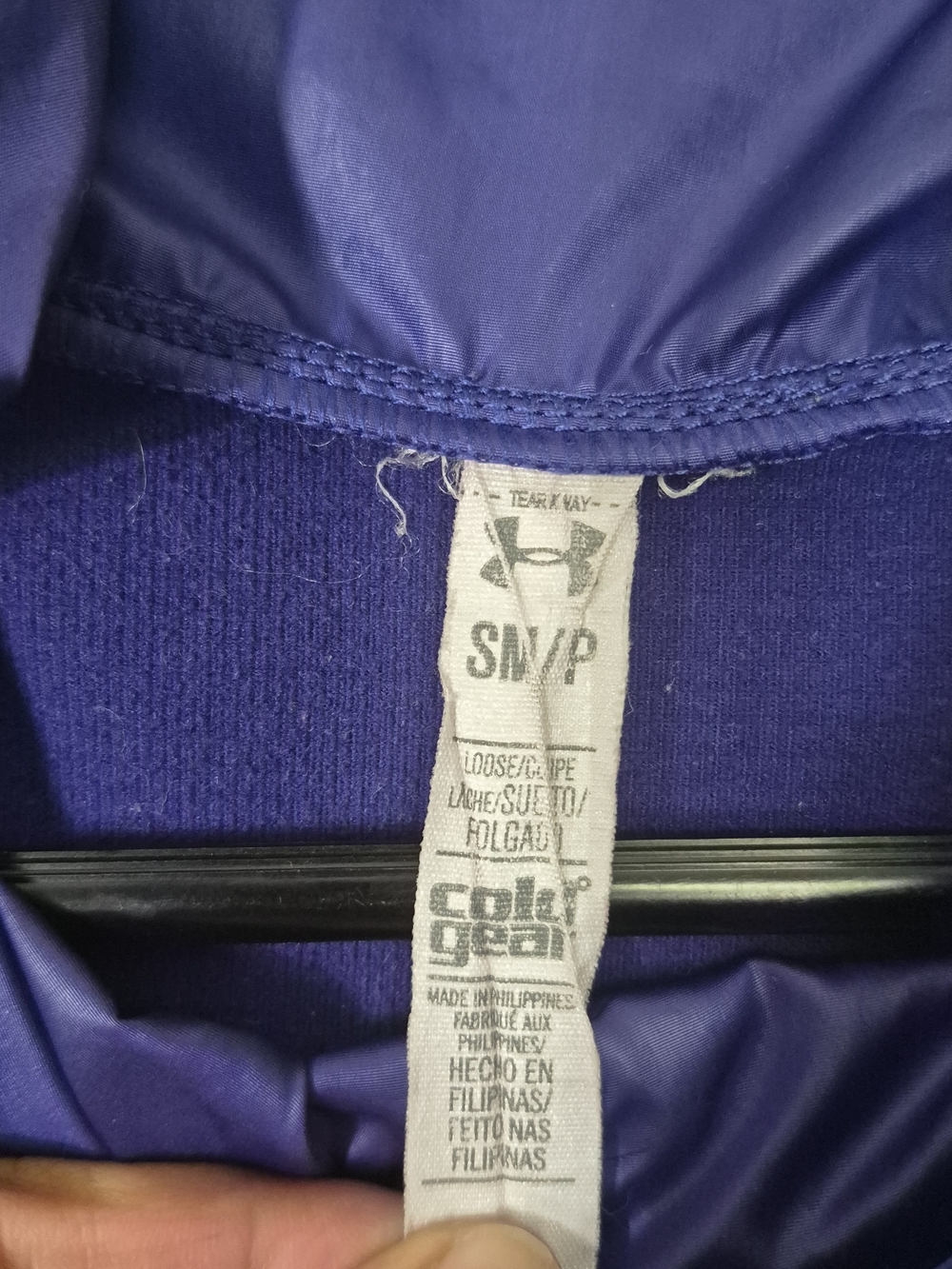Women's Under Armour Cold Gear Run Reflective Hoodie Medium - Picture 8 of 11